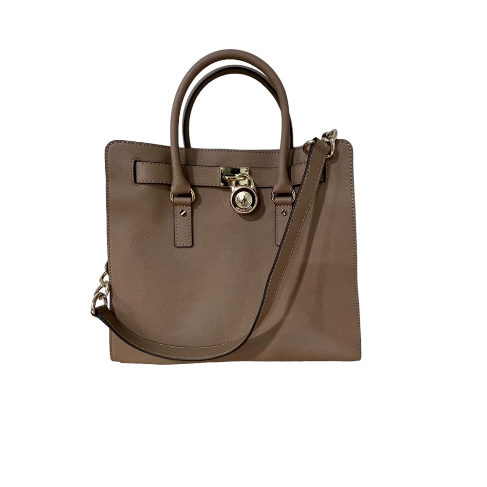MICHAEL Michael Kors Large Hamilton Saffiano Leather Tote - Picture 4 of 15